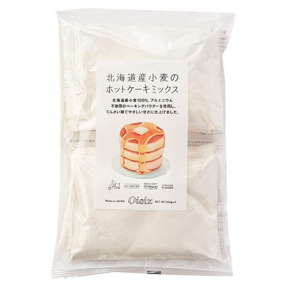 Oisix 北海道産小麦のホットケーキミックス