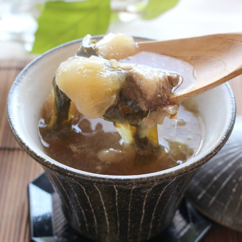 Okawariの牛すじスープ