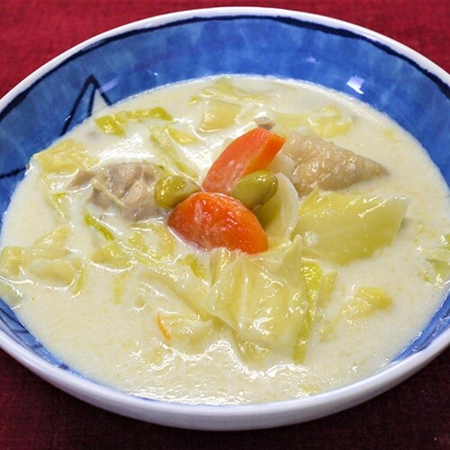 安心工房 菜彩鶏と野菜のミルクスープ