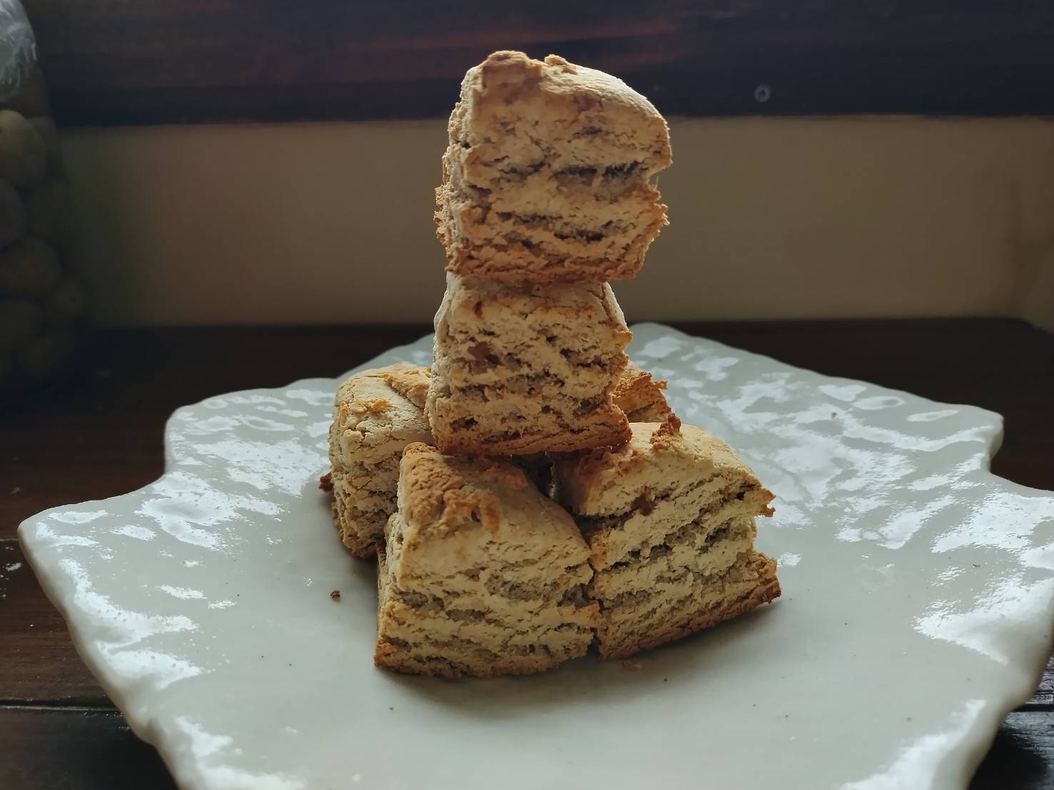 素朴過ぎる米粉スコーン