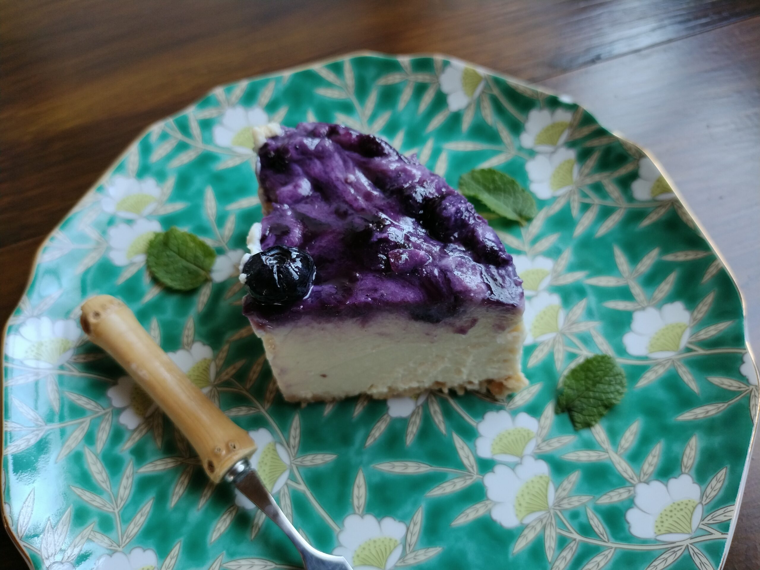 カフェそぼく おぼろ豆腐を使ったレアチーズケーキ