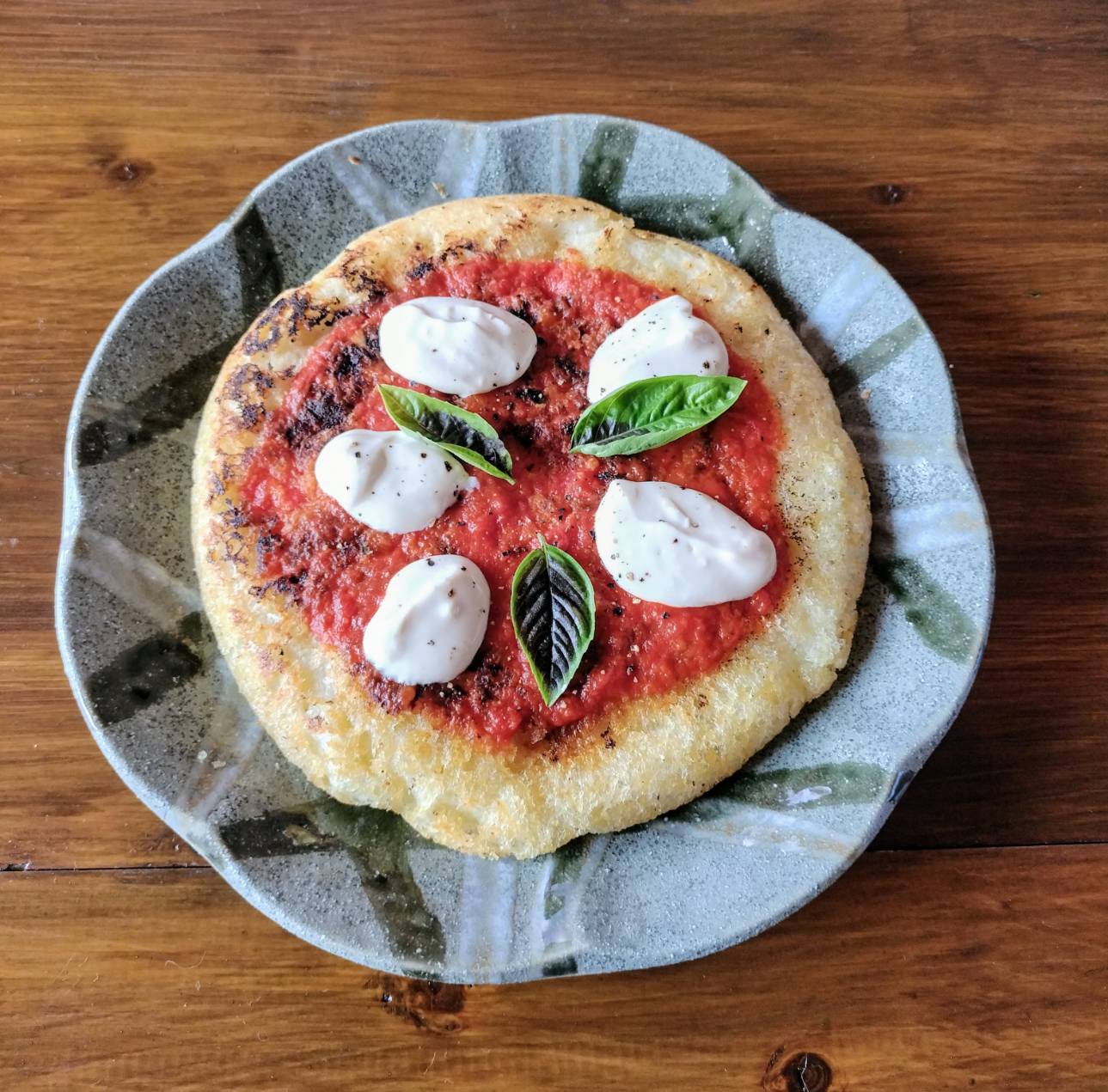 cafesoboku グルテンフリー米じゃがピッツァ