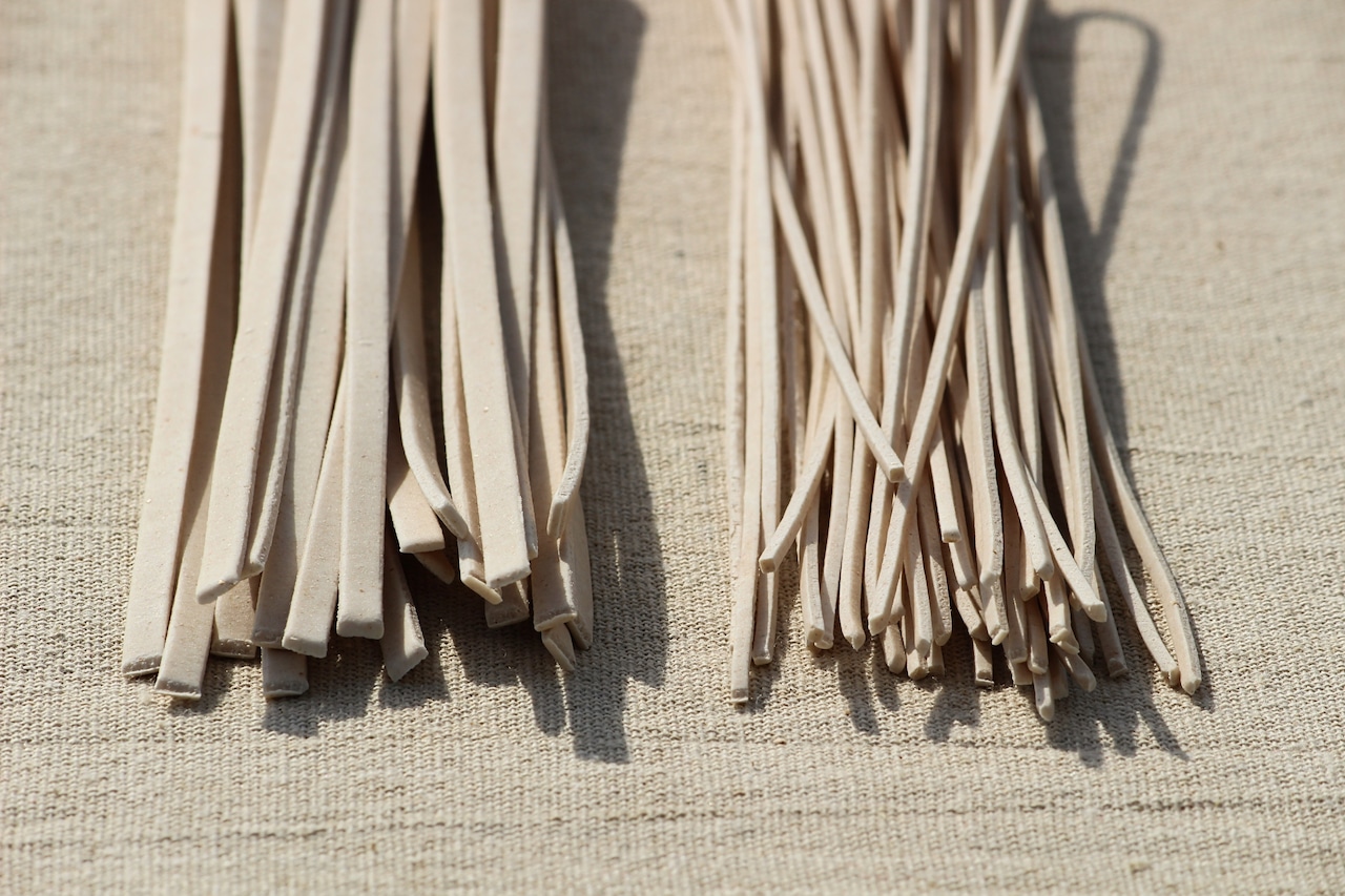 無肥料自然栽培 三芳町産小麦100%使用のうどん