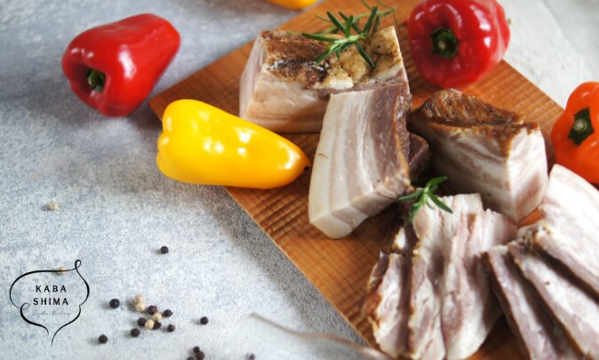 完全無添加スモークベーコン kabashima